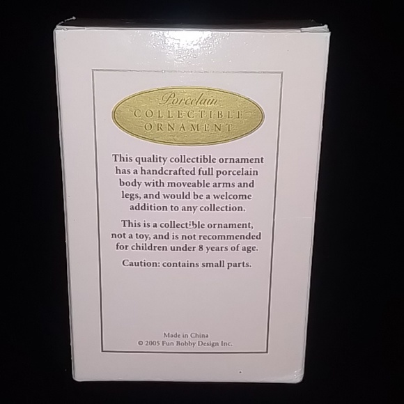 Military - Porcelain Occupational Collectible Ornament - Picture 3 of 5